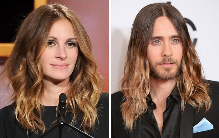 Julia Robers And Jared Leto