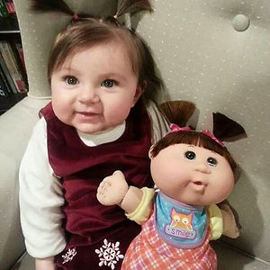 This Girl Looks Like This Doll