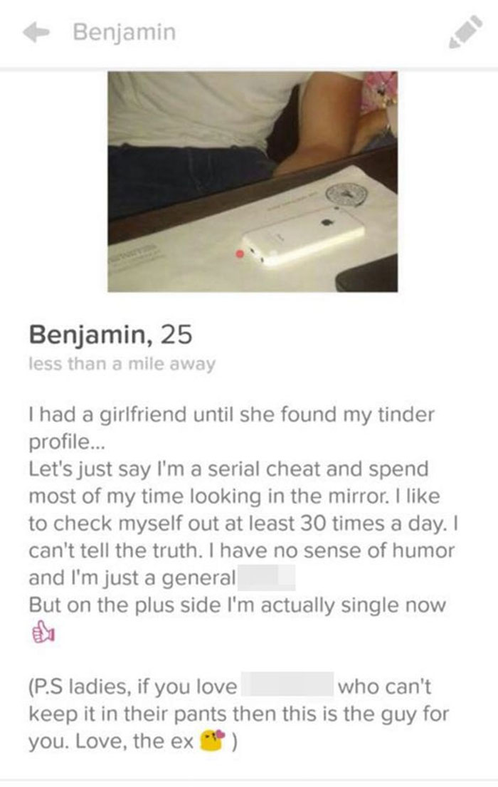 Tinder cheater