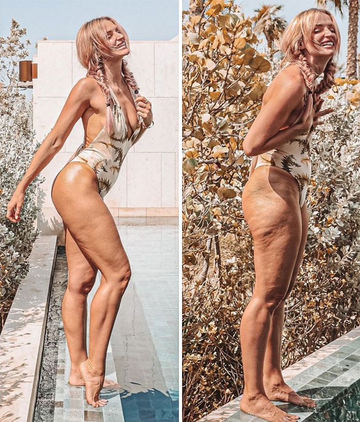 Модель из известного журнала показала себя без одежды