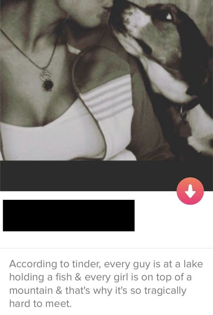 Tinder lucky guy image