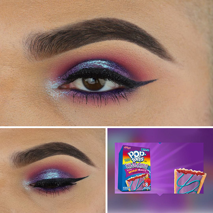 Match to make up. Makeup in snacks. Как сделать мэйкап Хагги Вагги.