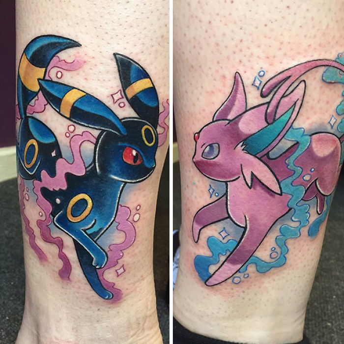 Pokemon Tattoo.