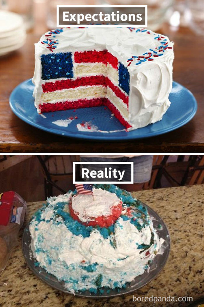 Американский торт времен кризиса
