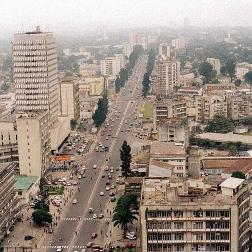 Киншаса фото улиц города