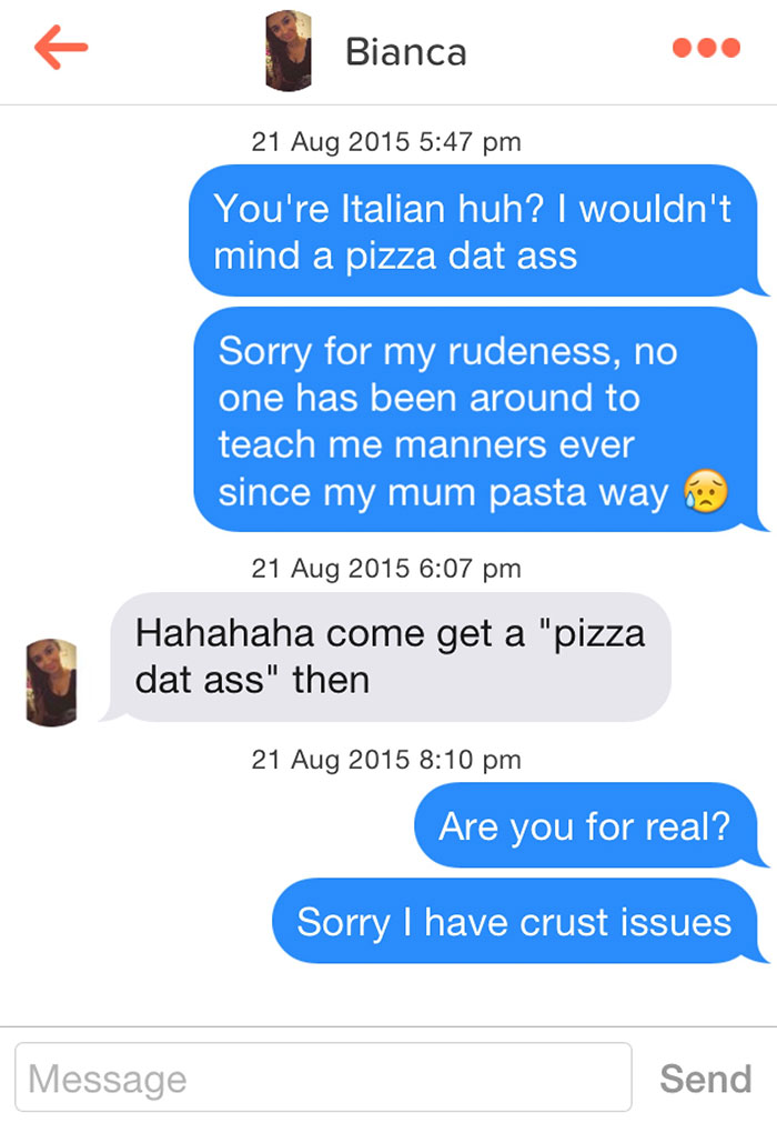 The 10 Best Tinder Pick-Up Lines That Actually Work. 