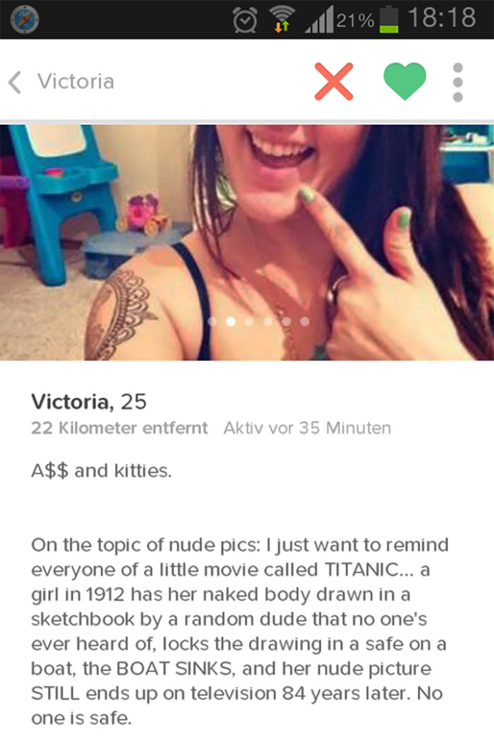 Nude Tinder Profiles