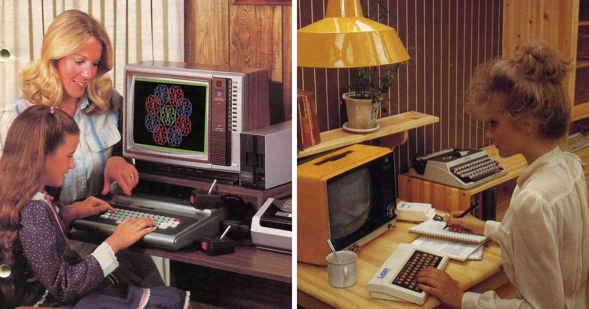 80 ли. 80s Tech ad.