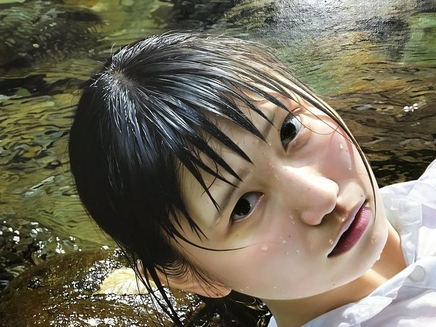 Japanese-make-hyper-realistic-portraits-