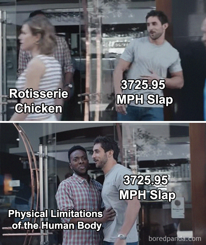 Slap meme. One slap Chicken. Cheese slap meme.