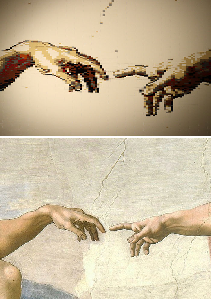 The creation of adam картина