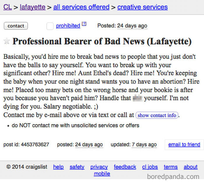 Sek Craigslist Personals