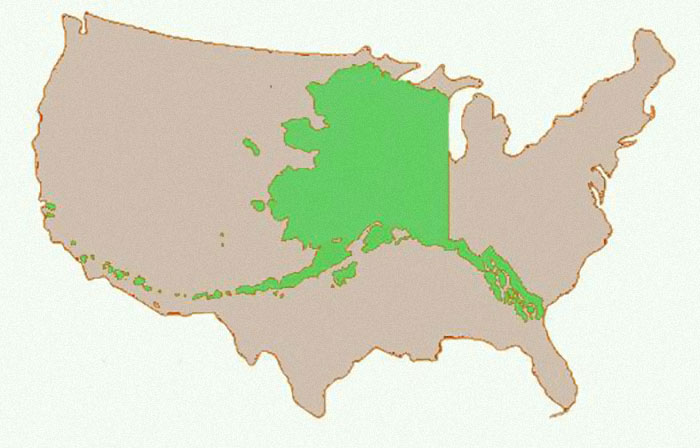 Alaska is the largest state