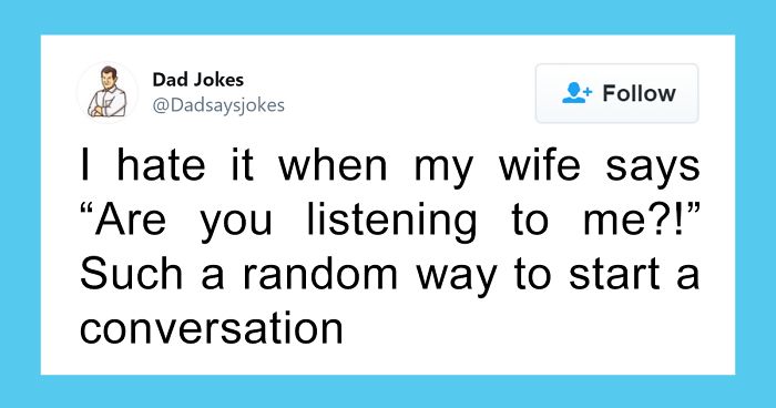 30 Of The Funniest Dad Jokes From This Account Dedicated Entirely To Them (...