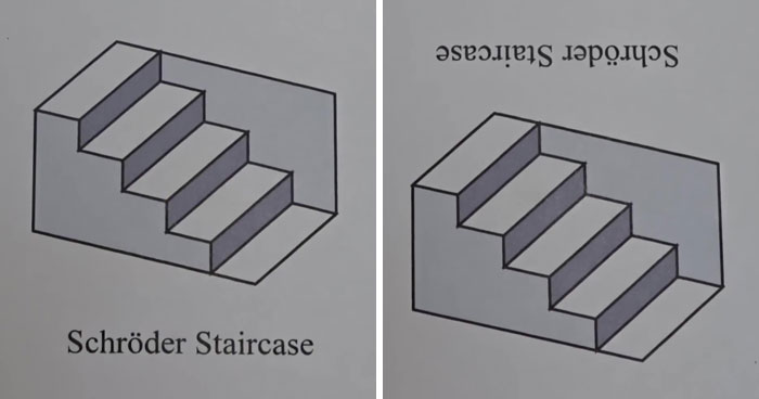 Иллюзия лестница картинка