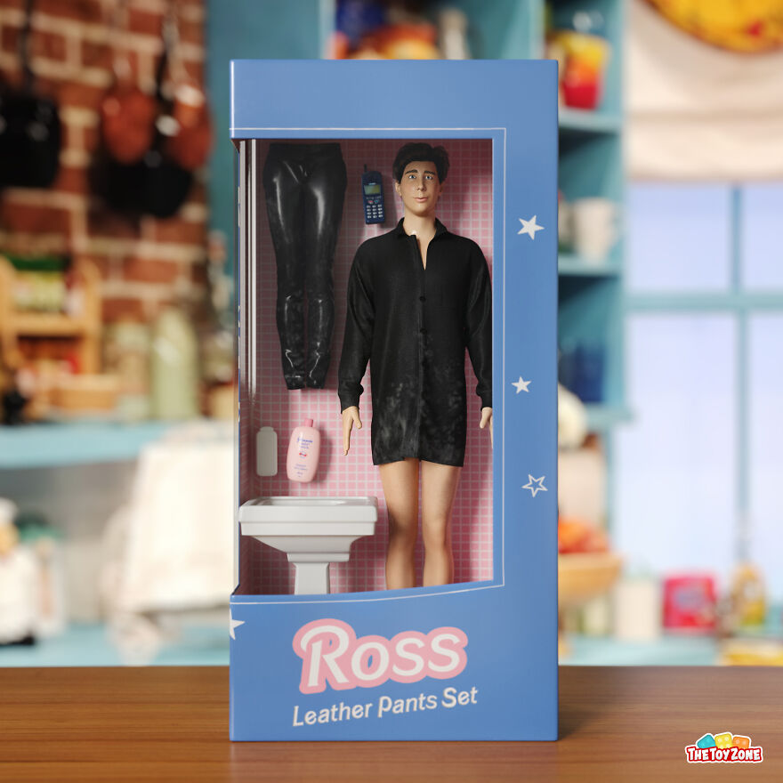 Friends | Ross Geller with Leather Pants Pop! Vinyl Figure by Funko |  Popcultcha