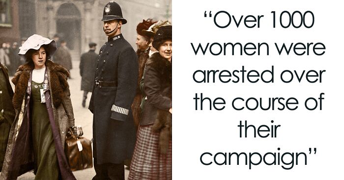 I've Colorized Women's Fight For Equal Rights From 100 Years Ago