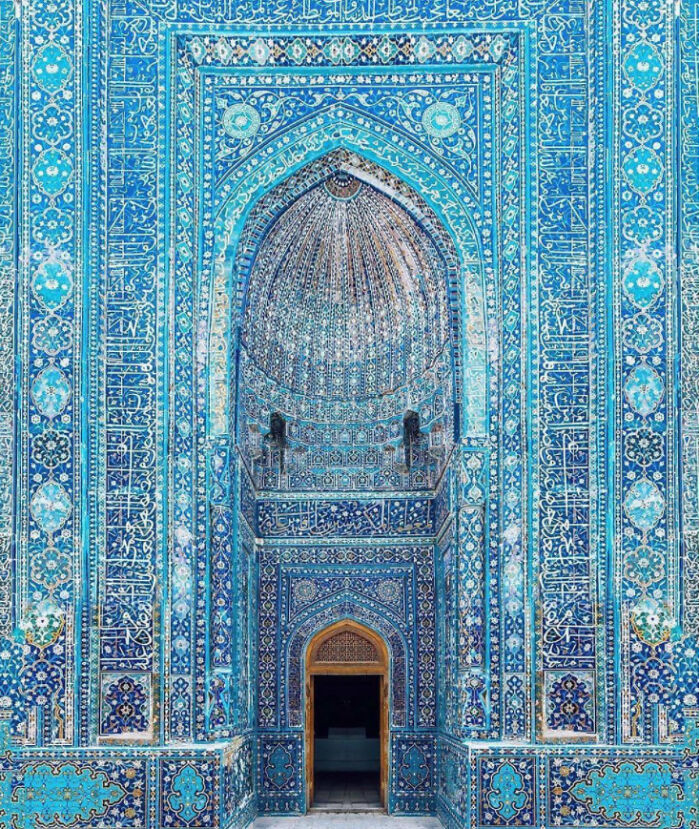 Shah-I-Zinda Necropolis In Samarkand, Uzbekistan