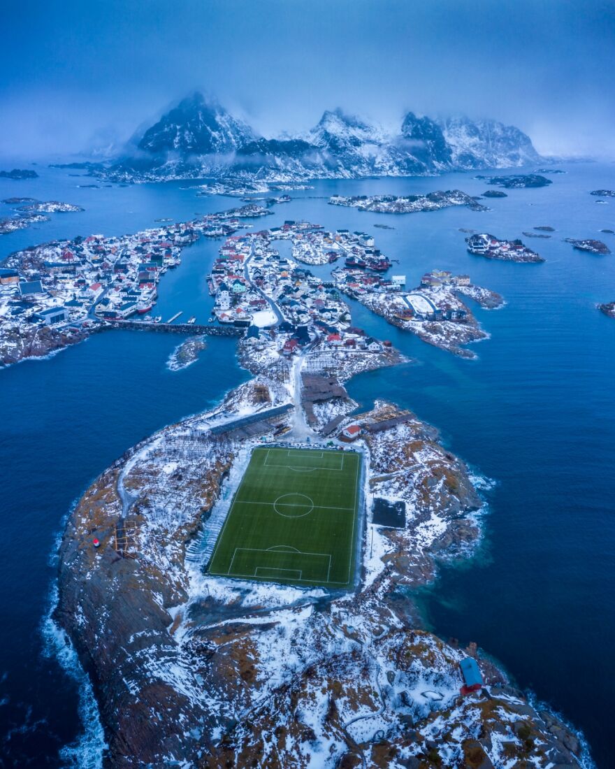 Henningsvær By Nando Harmsen (Highly Commended In Urban Category)