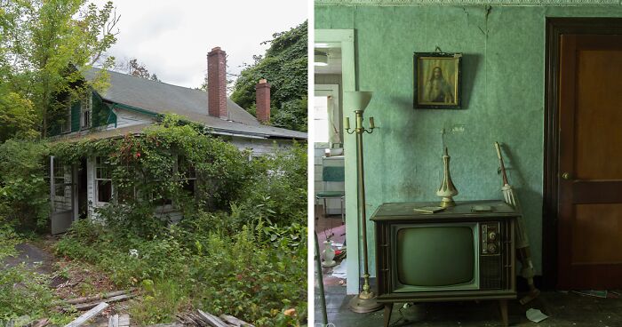 I Photographed The Abandoned Home Of A WWII Veteran And It's Like A Time Capsule