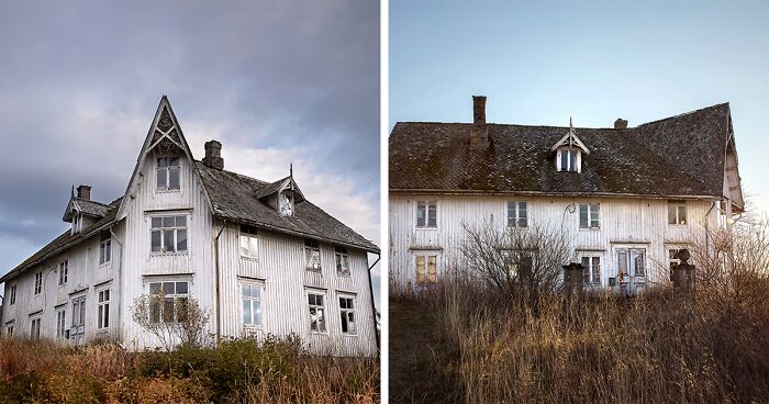 I Photographed This Eerie Abandoned Mansion In Norway