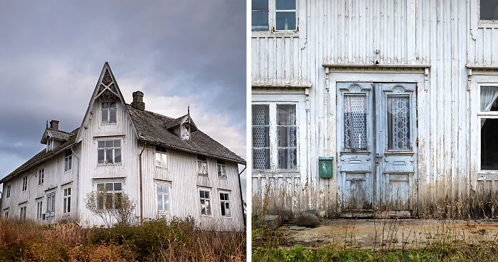 I Photographed This Eerie Abandoned Mansion In Norway