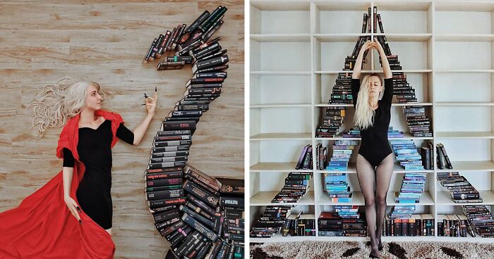 Bibliophile And Photographer Combines Two Hobbies In 30 Impressive Installations