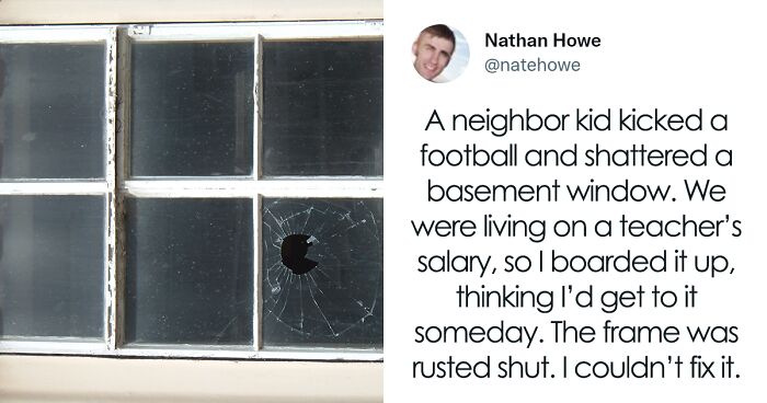 Man On Twitter Illustrates How Bad The Consequences Of Procrastination Are With His Broken-Window Story