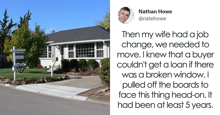 Man Illustrates Just How Terrible Procrastination Is With His Twitter Thread About A Broken Rusty Window