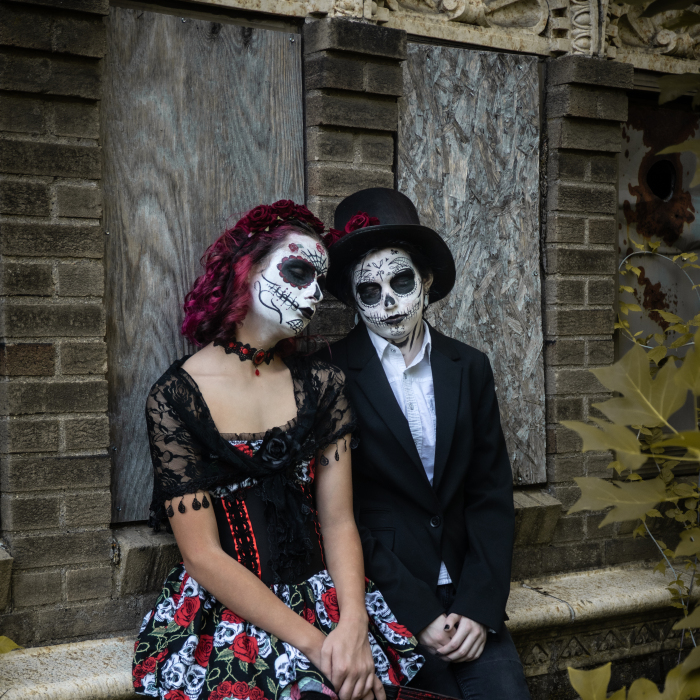 I Photographed Sugar Skull Kids With A Twist (8 Pics)