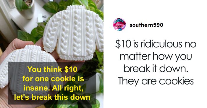 Baker On TikTok Is Explaining Why Her Cookies Cost $10 A Piece, But People Have Mixed Feelings About It