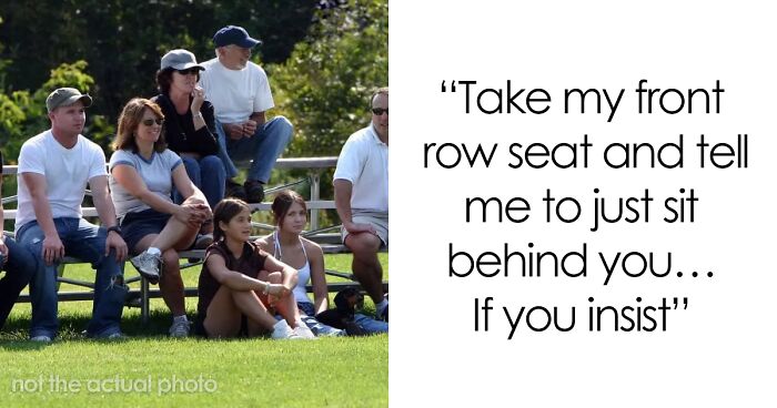 “It Took Karen All Of 5 Minutes To Realize Her Mistake”: Karen Steals Family's Seats At Football Game, Mom Squeezes Her Four Kids In Right Behind And Beside Her