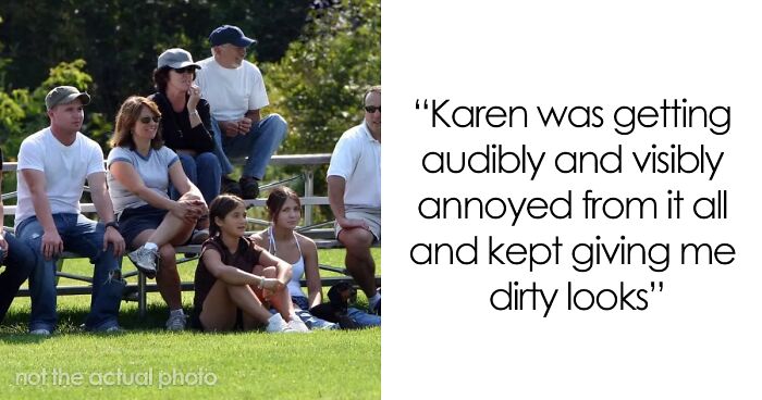 Karen Steals Family's Football Seats, Mom Makes Sure Her Kids Give Her A Horrible Time At The Game