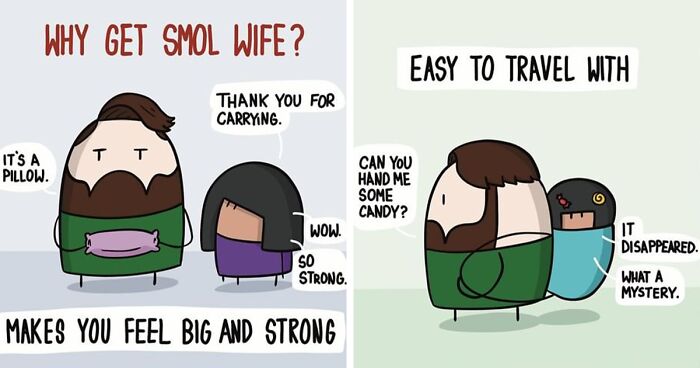 Artist Unleashes His Creativity In These 52 Humor Filled Comics (New Pics)