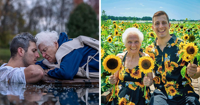 Esta abuela de 95 años y su nieto muestran con sus hilarantes disfraces que no existe un límite de edad para divertirse (22 fotos nuevas)