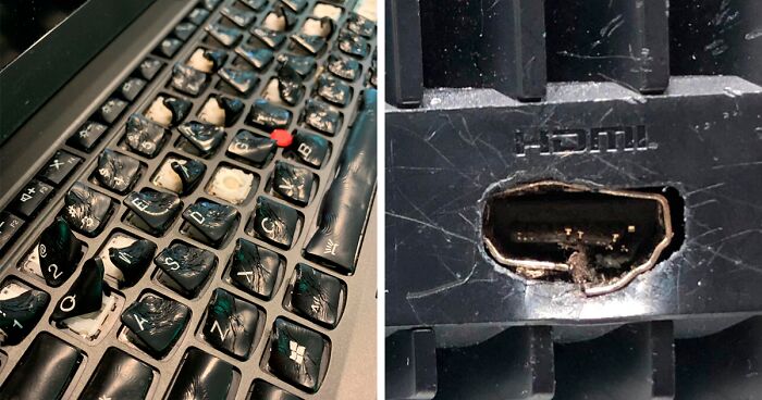 Tech Support People Are Sharing The Worst Cases They've Seen While On The Job (50 New Pics)