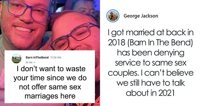 Gay Couple Exposes Homophobic Wedding Venue In Tennessee That They Were Rejected From Because They Are Gay