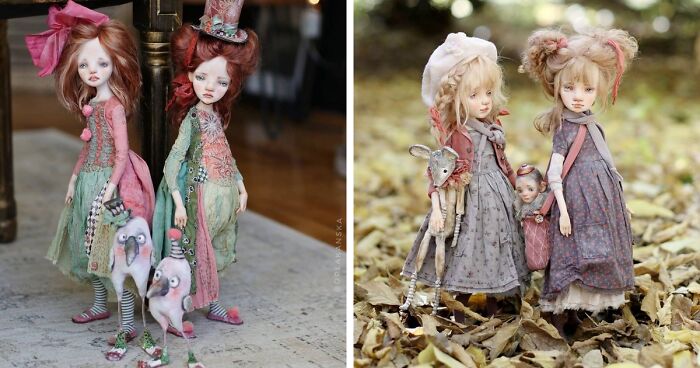 My Sister Makes Fantasy Dolls From Scratch (70 Pics)