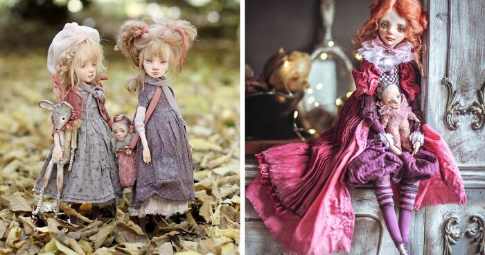 My Sister Creates Unique Fantasy Dolls (70 Pics)