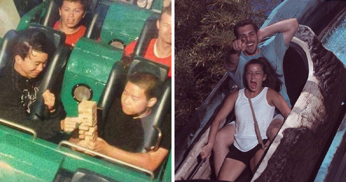 78 Hilarious Rollercoaster Pics That Might Take You On A Wild Ride (New Pics)