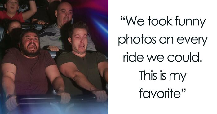 78 Times People Were Photographed At Just The Perfect Moment In A Theme Park