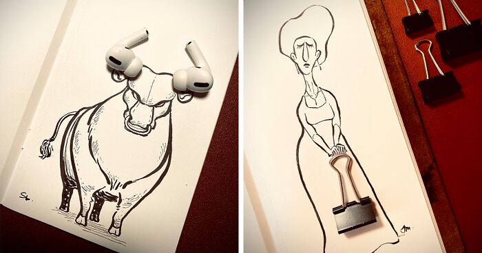 I Brought My 36 Illustrations To Life By Using Everyday Objects