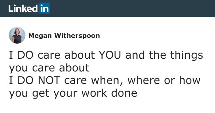 Manager Gets Praised For Her Healthy Relationship With Her Employees After She Lists What She 'Does And Doesn't' Care About