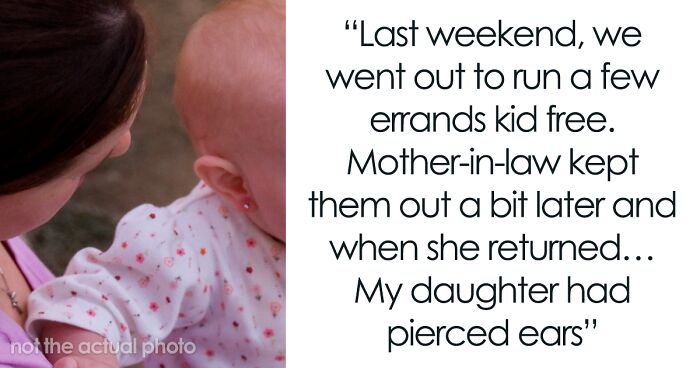 Mother-In-Law Pierces 3-Month-Old Granddaughter's Ears 'Cause Of Tradition, Now Mom Won't Let Her Babysit Anymore