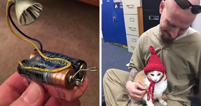 74 Interesting And Cool Things That Prisoners DIY'd From Limited Supplies, As Shared On This Online Community