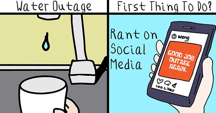 I Will Try To Make You Laugh With These Silly Slice Of Life Comics (18 Pics)