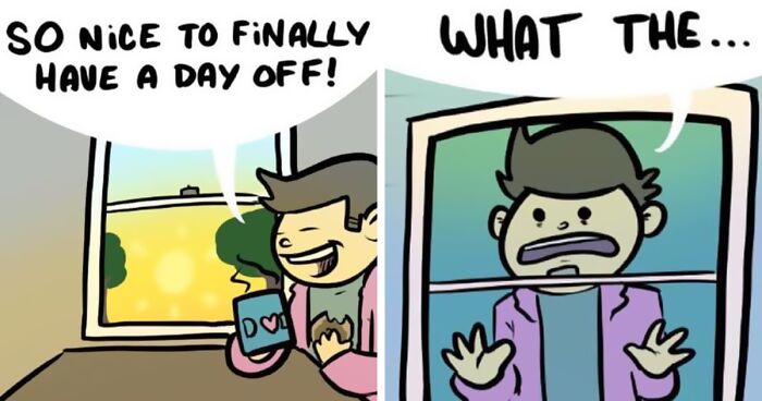 This Artist Creates Silly Comics Filled With All Kinds Of Topics (42 Pics)