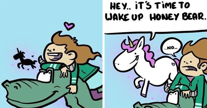 This Artist Creates Funny And Silly Comics (30 Pics)