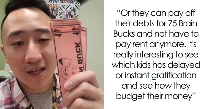 People Can’t Make Up Their Minds If This Teacher’s Method Of Teaching Students About Paying Bills Is Useful Or Not