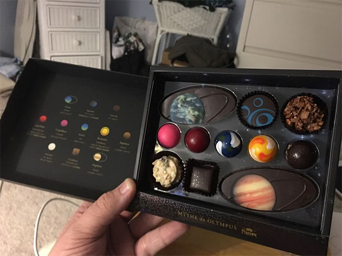 I Think Planetary Chocolates Would Make A Great Christmas Gift